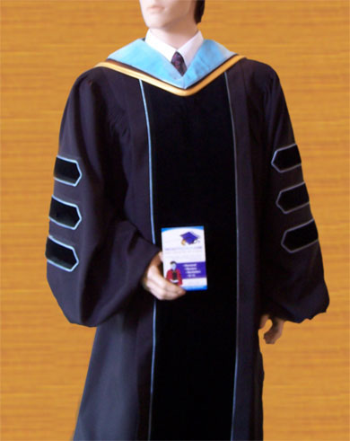 Doctor of education gown